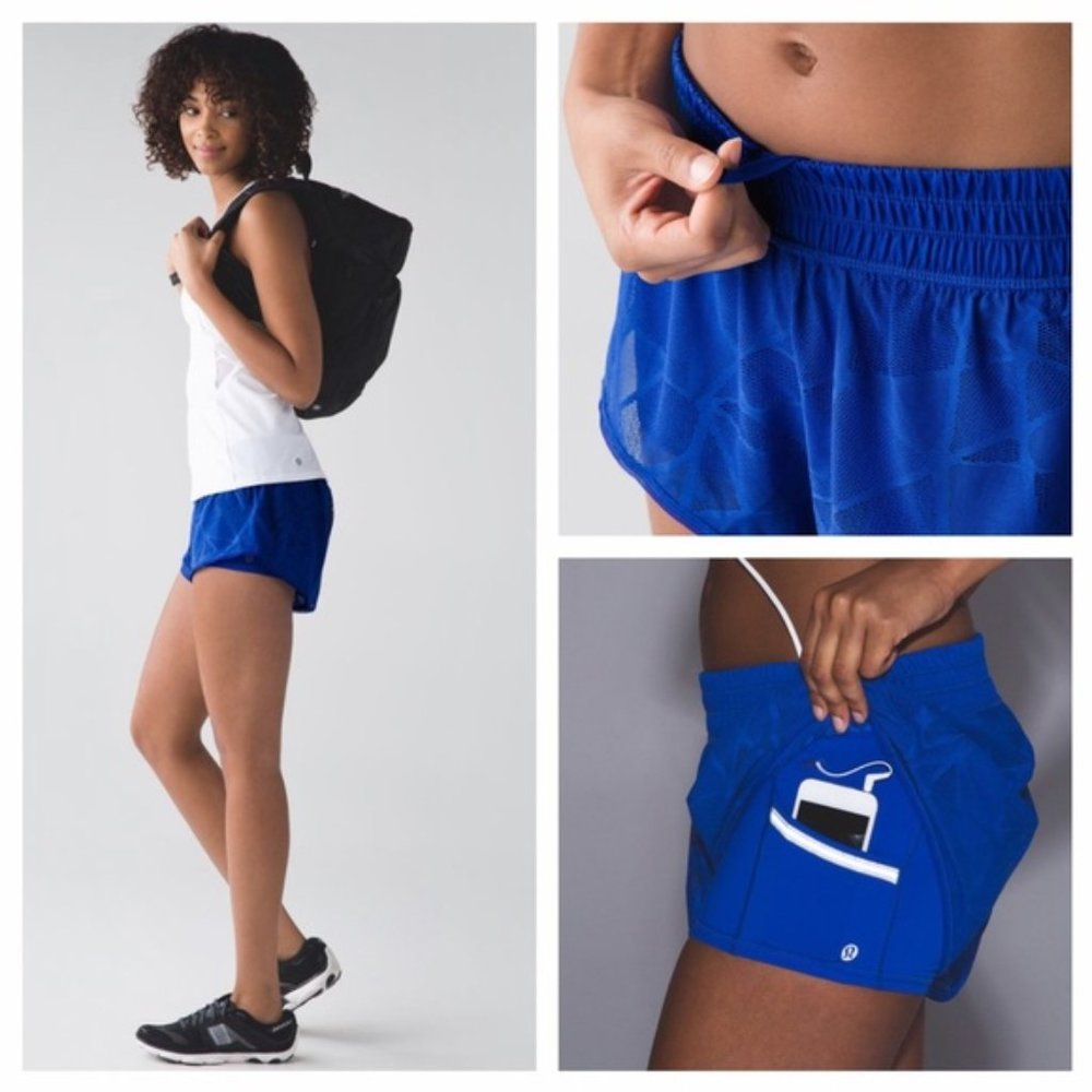 Lululemon Royal Blue City Sky Running Short